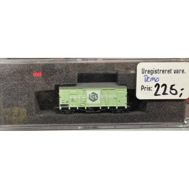 1234 spor N DSB godsvogn KFK