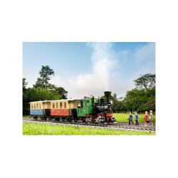 LGB 70307 Spor G startst passagertog med lyd og lys samt dampgenerator