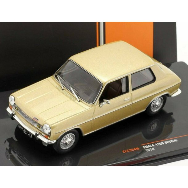 IXO CLC354N SIMCA 1100 Special 1970 Metallic Gold. Scala 1:43