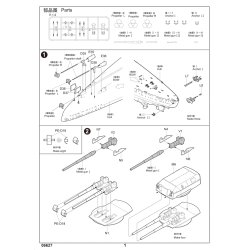 Trumpeter 06627  Bismarck. Scala 1:200Upgrade sets