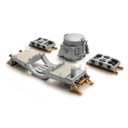 Artitec HO 487.801.84 Last: r�jernsvogn. F�rdig model