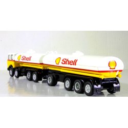 Brekina HO 58555 Fiat 691 lastbil med anhnger Shell
