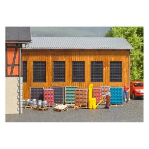 Busch HO 1814 12 paller med 6 tnder og udskringsark til 8 stabler kasser