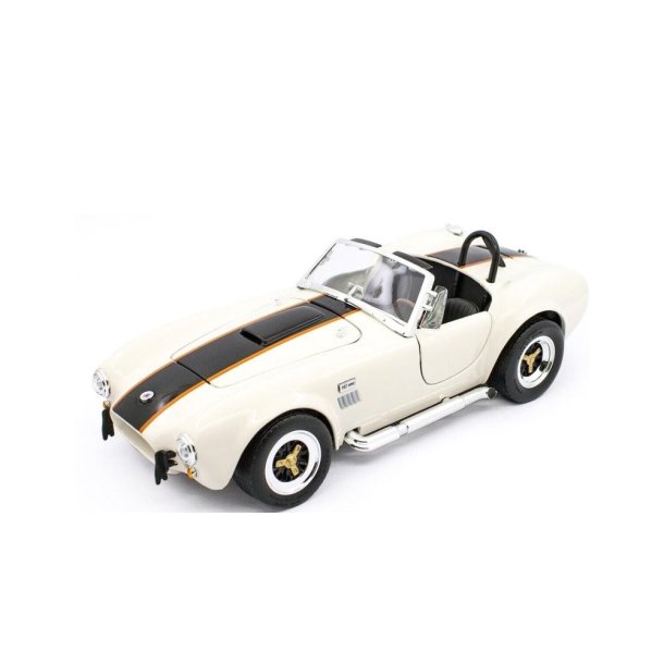 Lucky Die cast 92058 SHELBY COBRA 427 S/C cream rgang 1964 skala 1:18