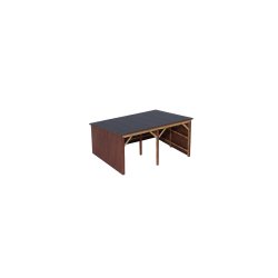 Hobbytrade HO 87304 Dobbelt Carport. Ml 92 x 74 x 45 mm. Byggest