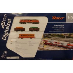 Roco HO 5110003 z21 DB AG digital DCC startst med diesellok BR 232 med godsvogne