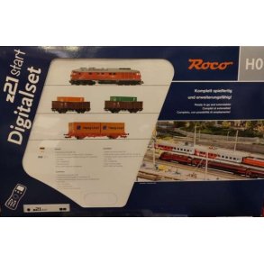 Roco HO 5110003 z21 DB AG digital DCC startst med diesellok BR 232 med godsvogne