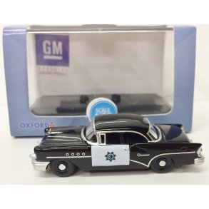 Oxford HO 87BC55003 Buick Century - California Highway Patrol 1955