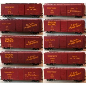 M�rklin 45646 godsvogns�t Union Pacific Railroad.