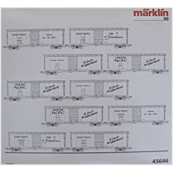 M�rklin 45646 godsvogns�t Union Pacific Railroad.
