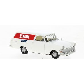 Brekina HO 20077 Opel P2 stationcar Findus dypfryst Norge �rgang 1960