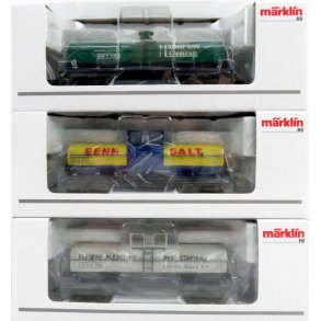 M�rklin 45580 USA tankvogns s�t 6000 gal