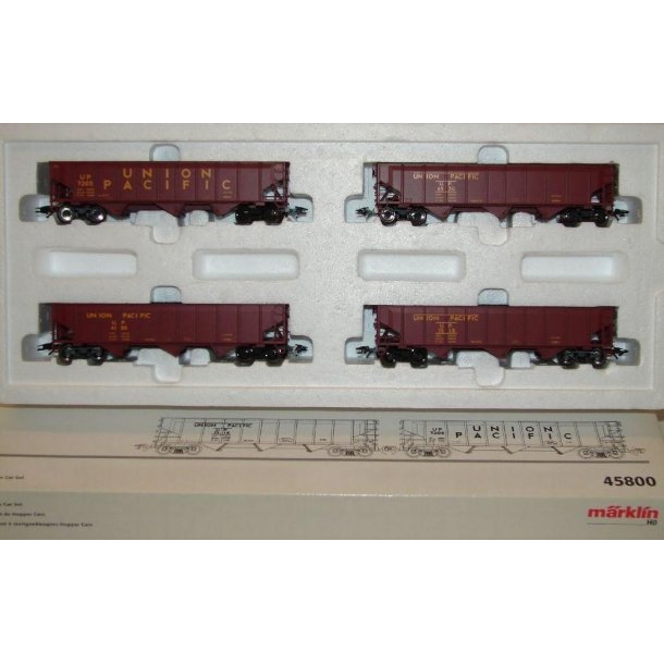 M�rklin 45800 USA bulkgodsvogns�t Union Pacific Railroad