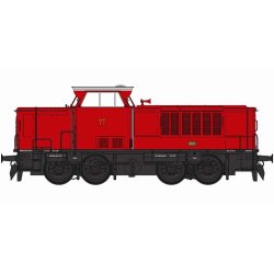 Heljan 21521 HP MAK diesellok HP 13 fra Hj�rring Privatbaner Digital DC j�vnstr�m drift ESU Lokpilot