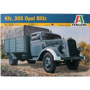 Italeri 216 Opel Blitz German Truck 3 [t] Type S. Scala 1:35