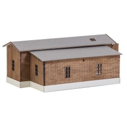 Faller 222167 spor N remiese Oberharmersbach. Laserskret model