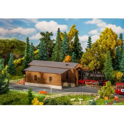 Faller 222167 spor N remiese Oberharmersbach. Laserskret model