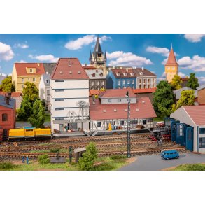 Faller 222223 spor N Kooperativt lager 150 x 110 x 100 mm, 110 x 80 x 167 mm.