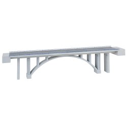 Faller 222573 spor N Moderne buebro 662 x 89 x 138 mm, 102 mm.