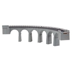Faller 222596 spor N Viadukt st Landwasser. Dimensioner: D: 193 mm. Overfartshjde: 57 mm