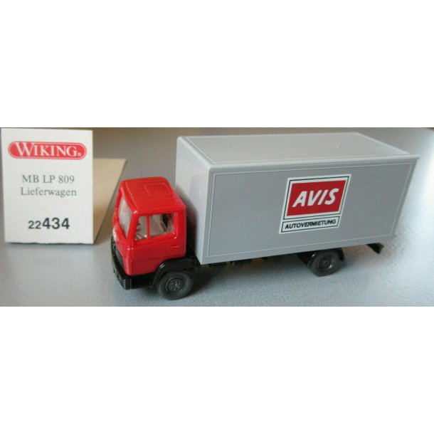 Wiking HO 22434 Mercedes Benz LP 809 lastbil LP 809  City Cargo AVIS