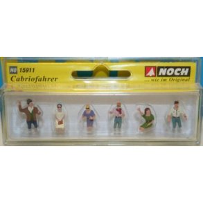 Noch HO 15911 figurst Cabriolet driver