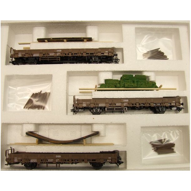 Mrklin 46922 DSB Godsvognst med skibs skrot 