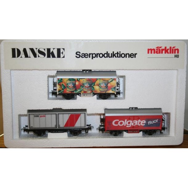 M�rklin 844211 DSB Godsvogns�t Danske s�rproduktioner  