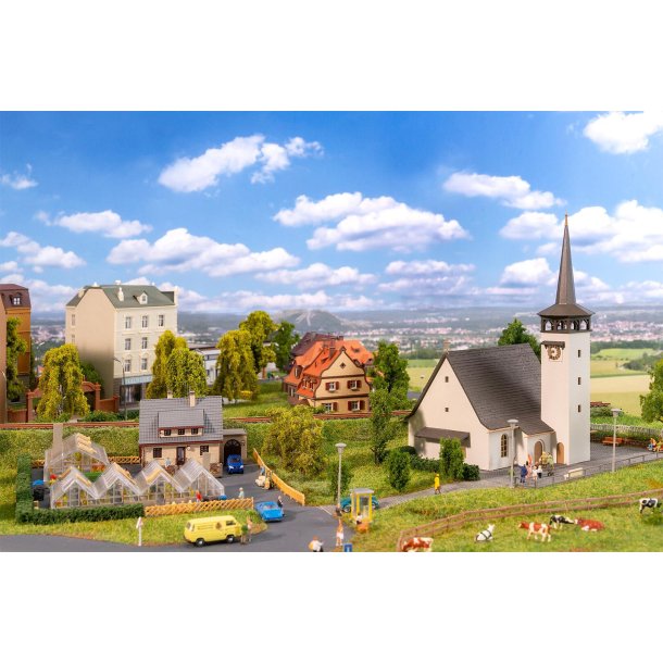 Faller 239010 spor N Action Set Village