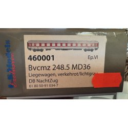 L.s models HO 460001 DB liggevogn Bvcmz 248.5  DB NachtZug