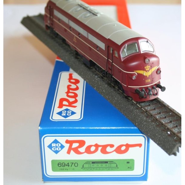 Roco HO 69470 DSB diesellok MY 1116 Digital til Mrklin drift.