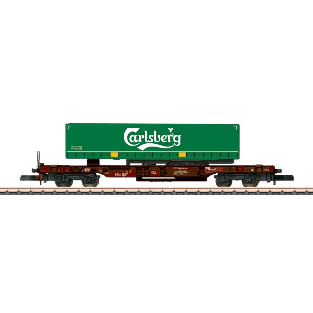 M�rklin 82290-03 spor Z AEE Cargo. Lommevogn med s�ttevogn "Carlsberg" . Nyhed 2022