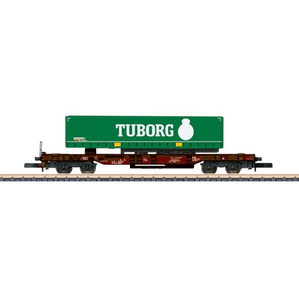 M�rklin 82290-02 spor Z AEE Cargo. Lommevogn med s�ttevogn "Tuborg" . Nyhed 2022
