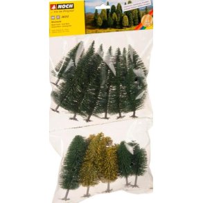 Noch HO/TT 26312 blandet skov 25 stk. 6,5 -15 cm hje‎