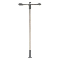 Faller 272223 spor N &lrm;LED gadebelysning dobbelt boom&lrm; hjde 65 mm.