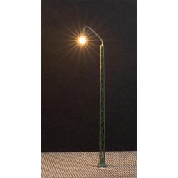 Faller 272224 spor N LED gittermast buelys, kold hvid. Hjde 117 mm.