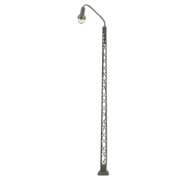 Faller 272224 spor N LED gittermast buelys, kold hvid. Hjde 117 mm.