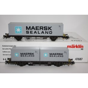 Mrklin 47687 DSB Container st Maersk Sealand 