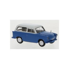 Brekina HO 27558 Trabant P 50 stationcar bl�/lysegr� 1960. Nyhed 2022