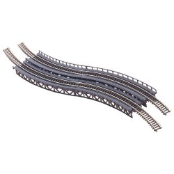 Faller 282905 spor Z Indkrsler, buede 2 x R 220 mm 30, 2 x 195 mm 30