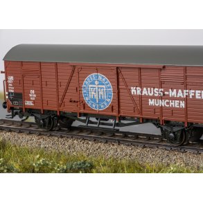 MHI model. M�rklin 46592 DB lukket godsvogn Gl 22 Krauss-Maffei Munchen. Nyhed 2026