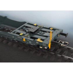 Mrklin 47472 MFD Rail Dobbelt lommevogn type Sdggmrss. Nyhed 2024/25