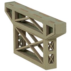 Noch HO 67031 Bro sjle adapter stykke. Laser cut