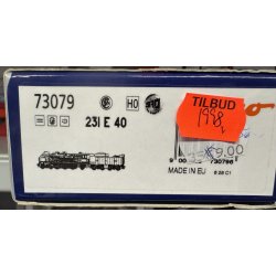 Roco HO 73079 SNCF damplok 231 E 40 Digital DCC LokSound med damplyd
