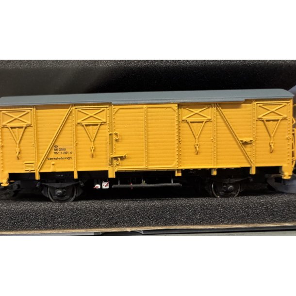 DF modeltog HO 22-0201 DSB Bafd v�rkstedsvogn 