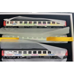 L.s Models HO 48 099 SJ personvogns�t Sn�llt�get Berlin - Stockholm med 4 vogne