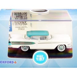 Oxford HO 87ED58007 Edsel Citation 1958 sne hvid og tyrkis