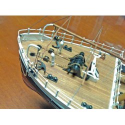 Turk Modell A123 Bandirma D/S. Dette store dampskib blev bygget i Glasgow. Scala 1:87