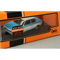IXO CLC369N BMW 2002 Tii Koepchen bl/hvid 1974. Scala 1:43