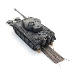 Artitec HO 6870401 Tiger I grau Eisenbahntransport. F�rdig model